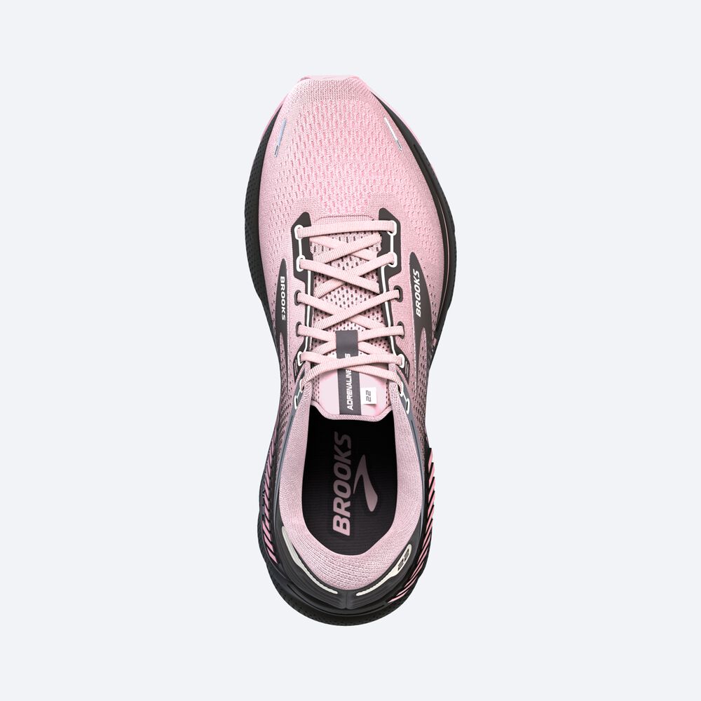 Zapatillas Running Brooks Adrenaline GTS 22 Mujer Rosas/Negras | Ecuador-94037