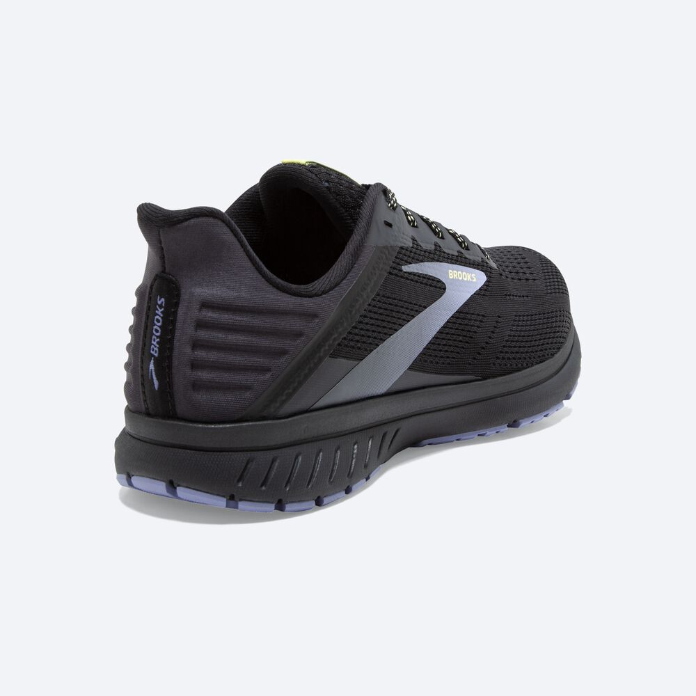 Zapatillas Running Brooks Anthem 5 Mujer Negras/Moradas | Ecuador-15372