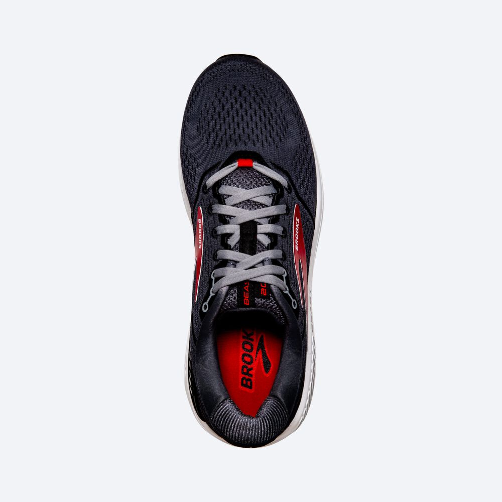 Zapatillas Running Brooks Beast '20 Hombre Negras/Rojas | Ecuador-20354