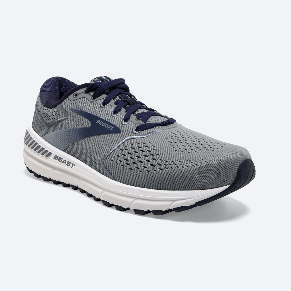 Zapatillas Running Brooks Beast '20 Hombre Azules/Gris/Azul Marino | Ecuador-39421