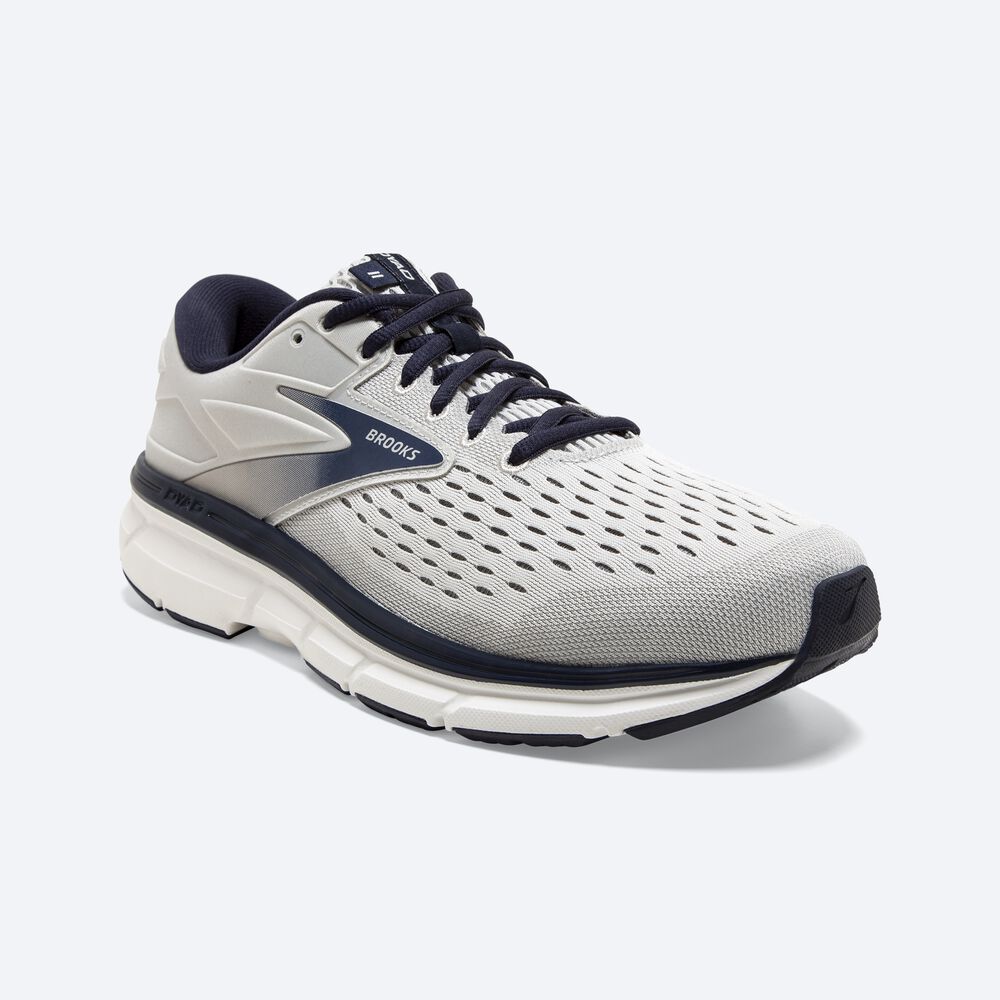 Zapatillas Running Brooks Dyad 11 Hombre Gris/Azul Marino | Ecuador-70649