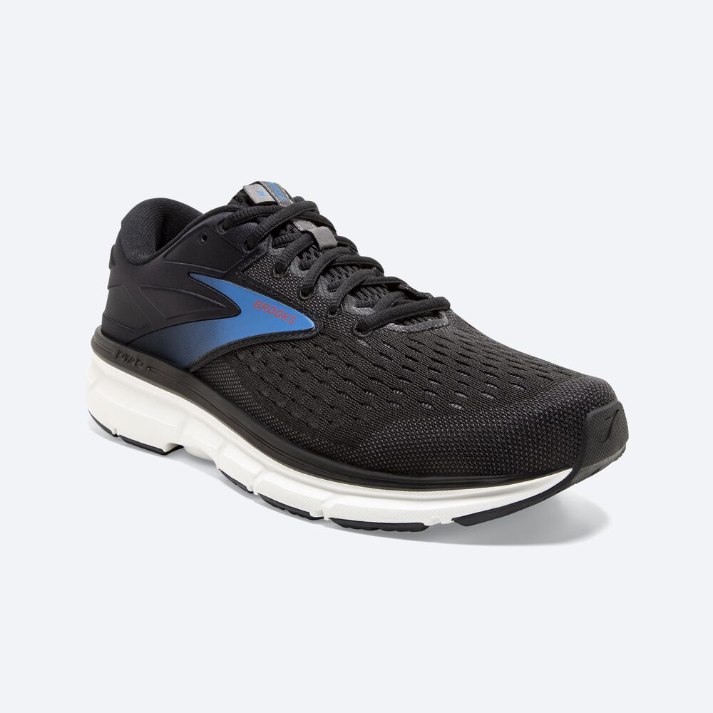 Zapatillas Running Brooks Dyad 11 Hombre Negras/Azules | Ecuador-76385