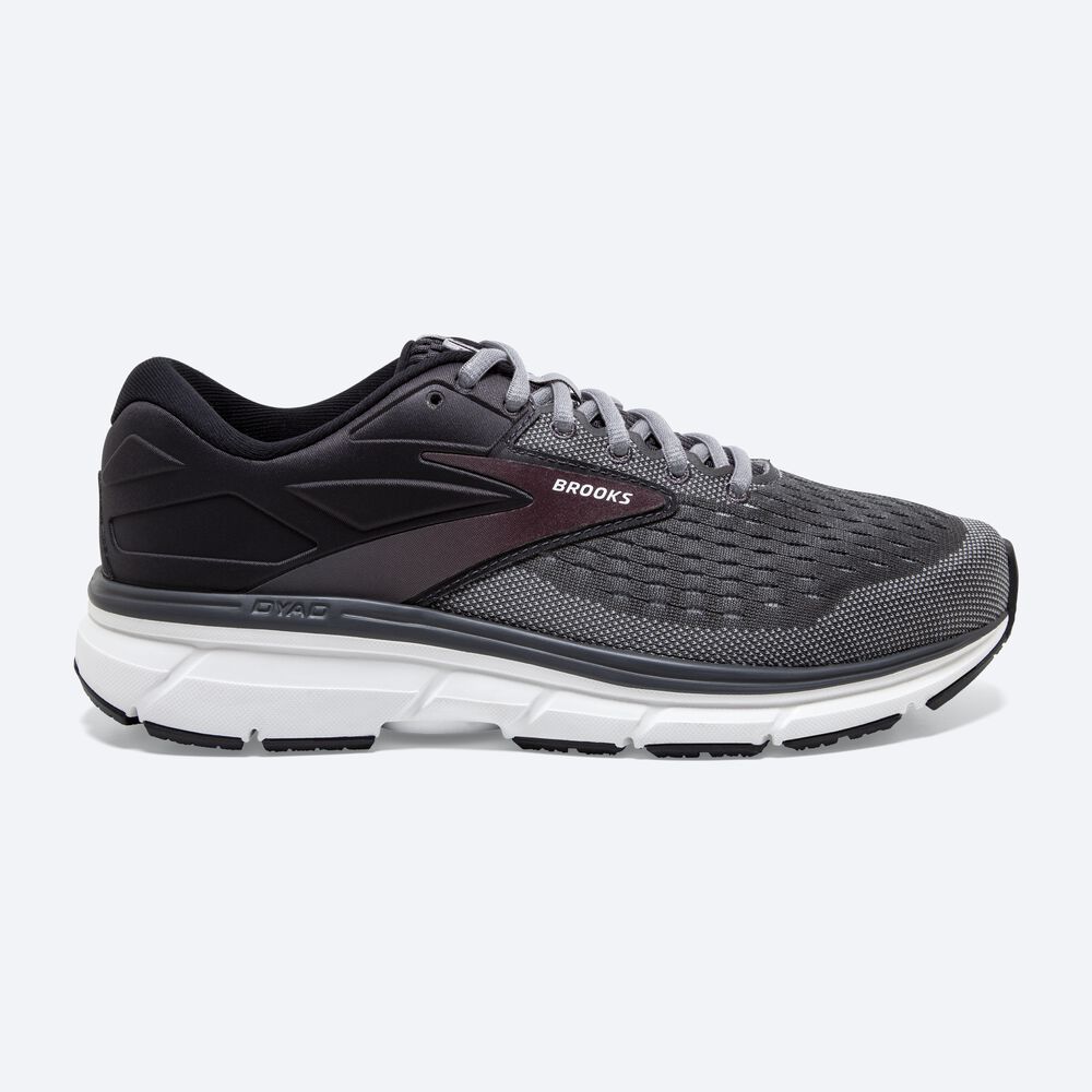 Zapatillas Running Brooks Dyad 11 Hombre Negras/Rojas | Ecuador-80731