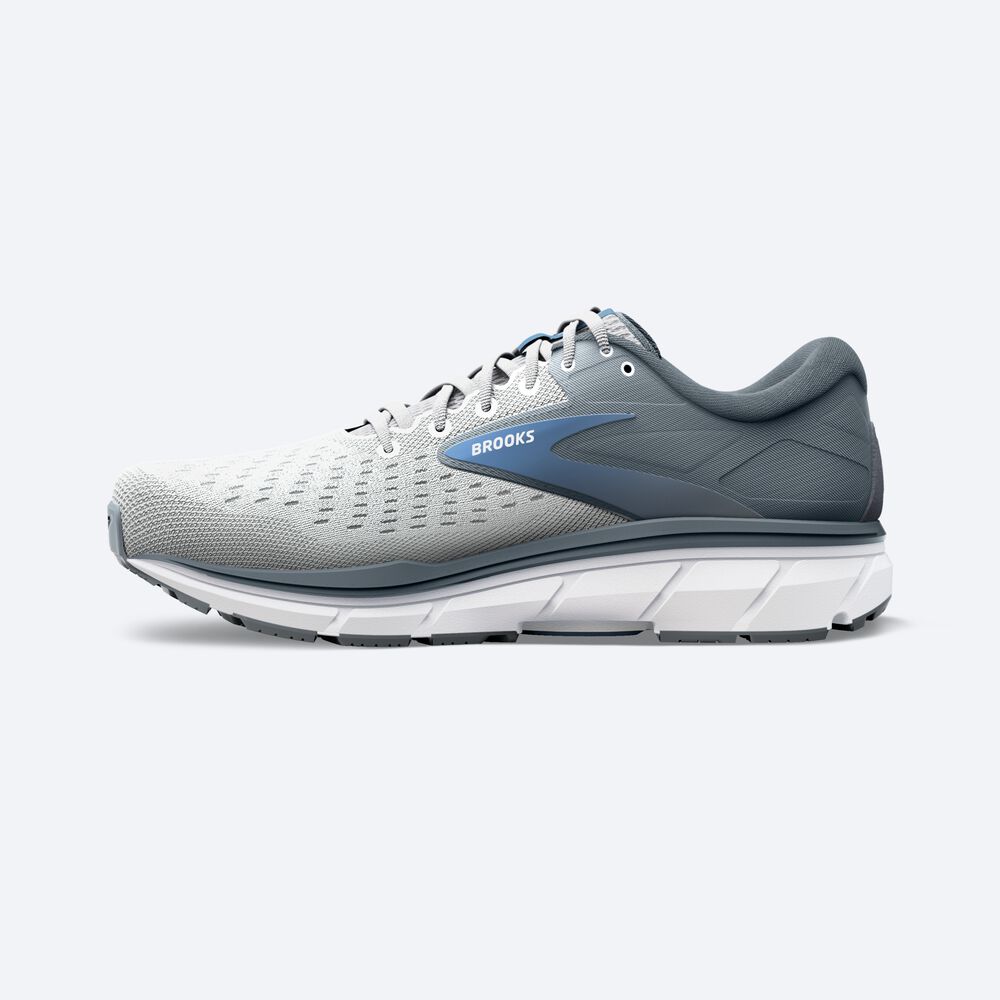 Zapatillas Running Brooks Dyad 11 Mujer Gris/Blancas/Azules | Ecuador-65908