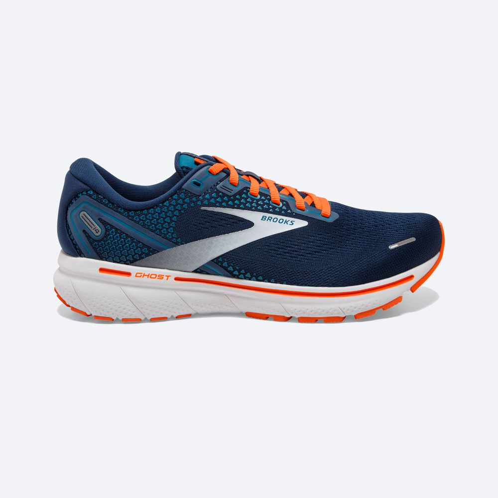 Zapatillas Running Brooks Ghost 14 Hombre Marrones/Turquesa | Ecuador-10235