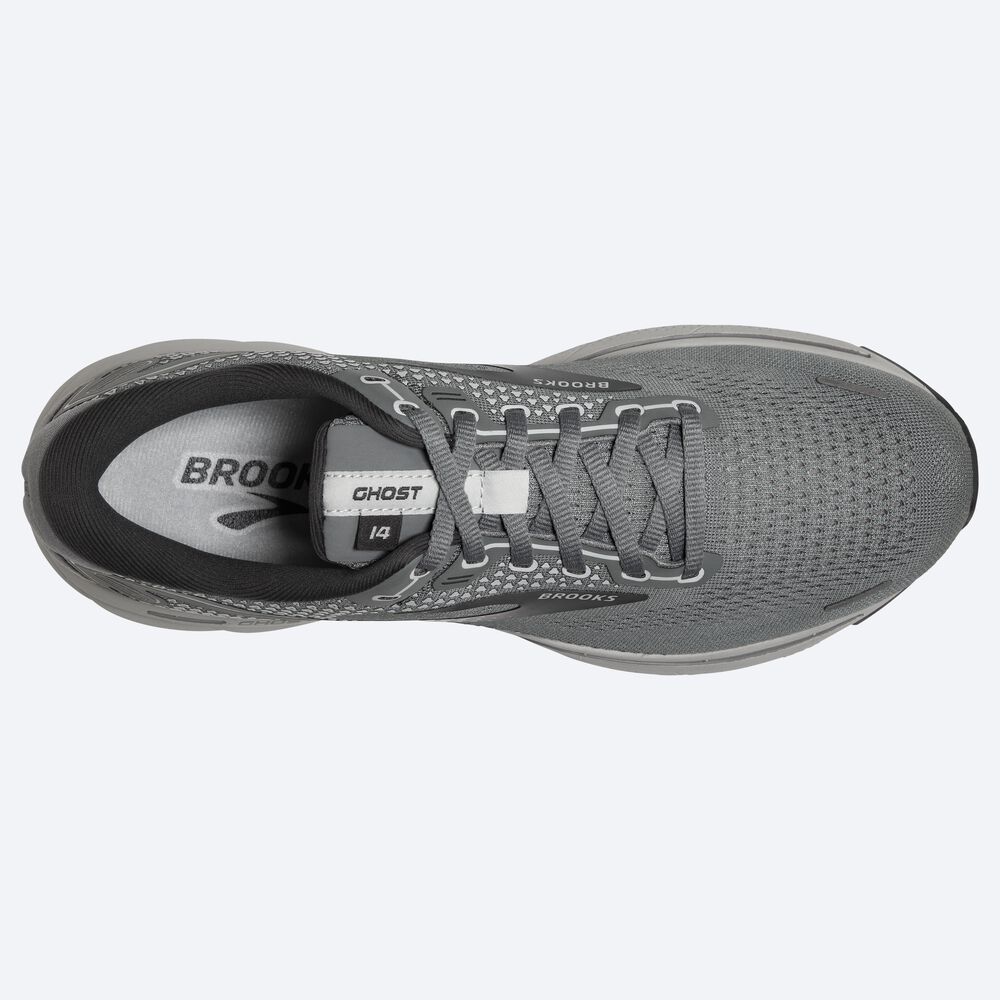 Zapatillas Running Brooks Ghost 14 Hombre Gris | Ecuador-86450