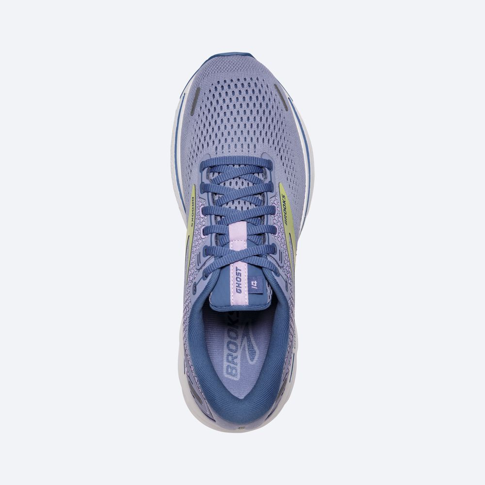 Zapatillas Running Brooks Ghost 14 Mujer Moradas/Verde Claro | Ecuador-53498