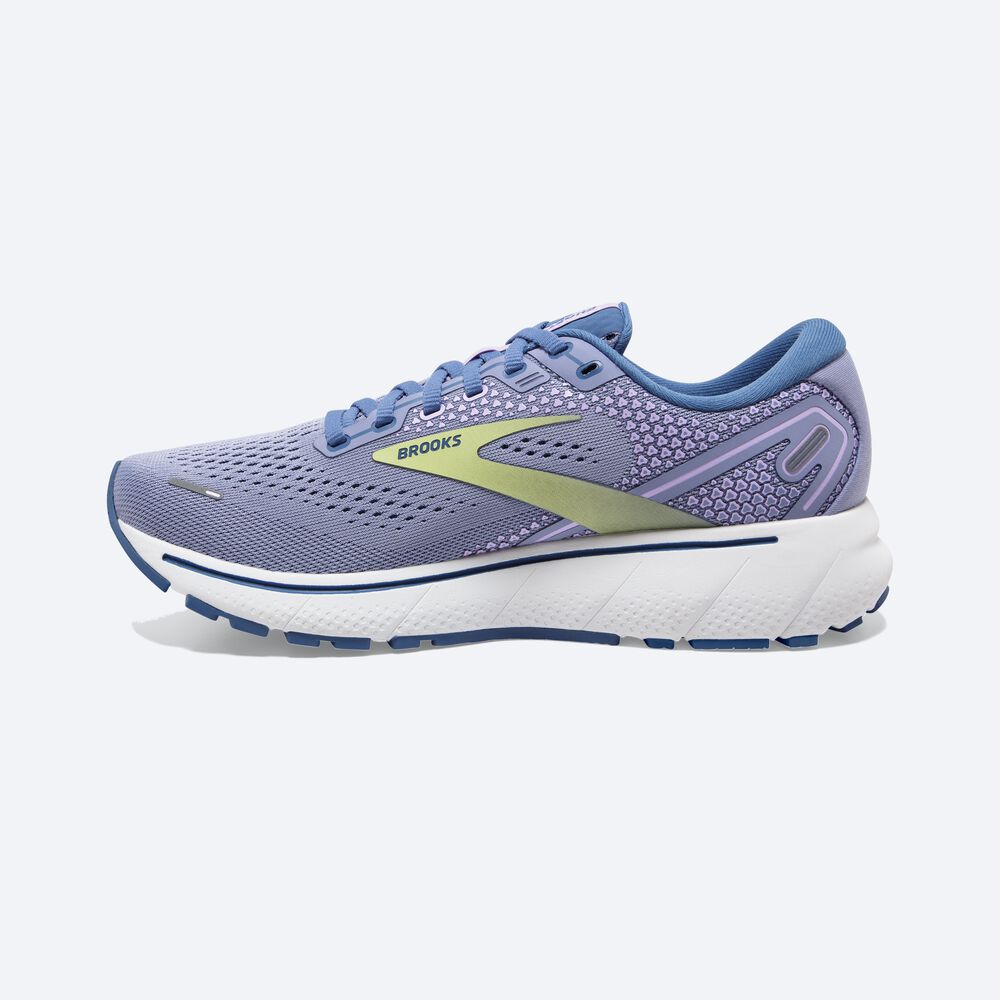 Zapatillas Running Brooks Ghost 14 Mujer Moradas/Verde Claro | Ecuador-53498