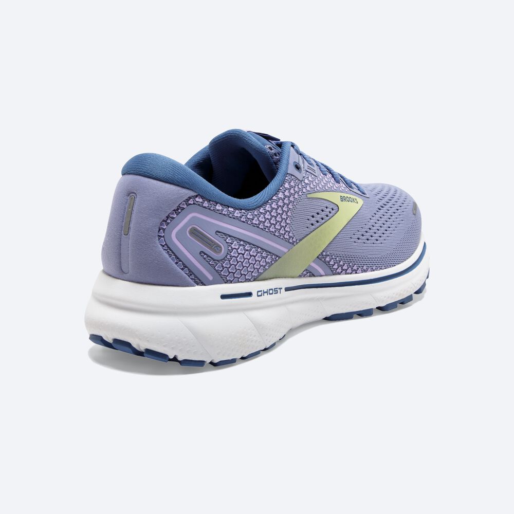 Zapatillas Running Brooks Ghost 14 Mujer Moradas/Verde Claro | Ecuador-53498