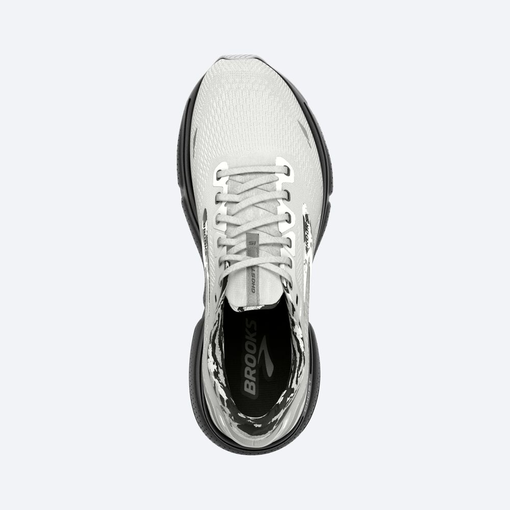 Zapatillas Running Brooks Ghost 15 Hombre Blancas | Ecuador-31970