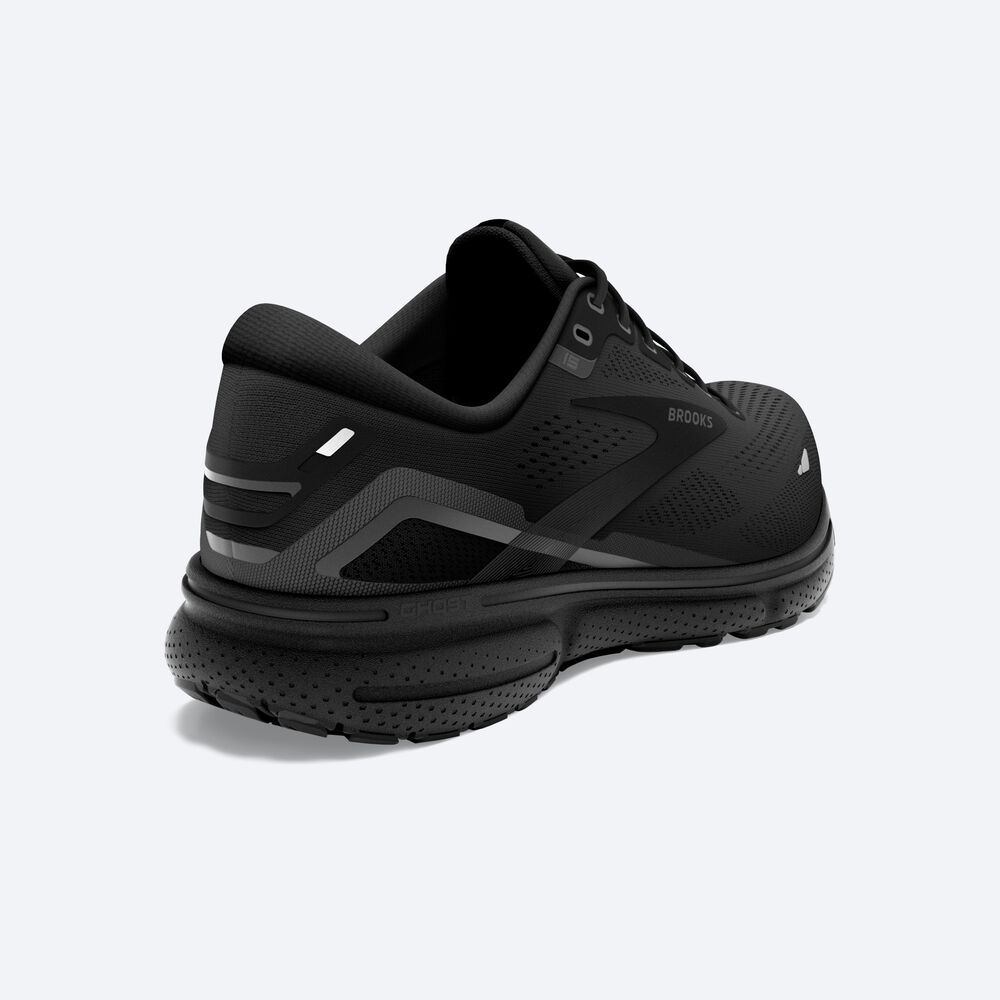 Zapatillas Running Brooks Ghost 15 Hombre Negras | Ecuador-51938