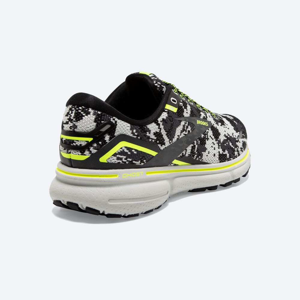 Zapatillas Running Brooks Ghost 15 Hombre Negras | Ecuador-64891