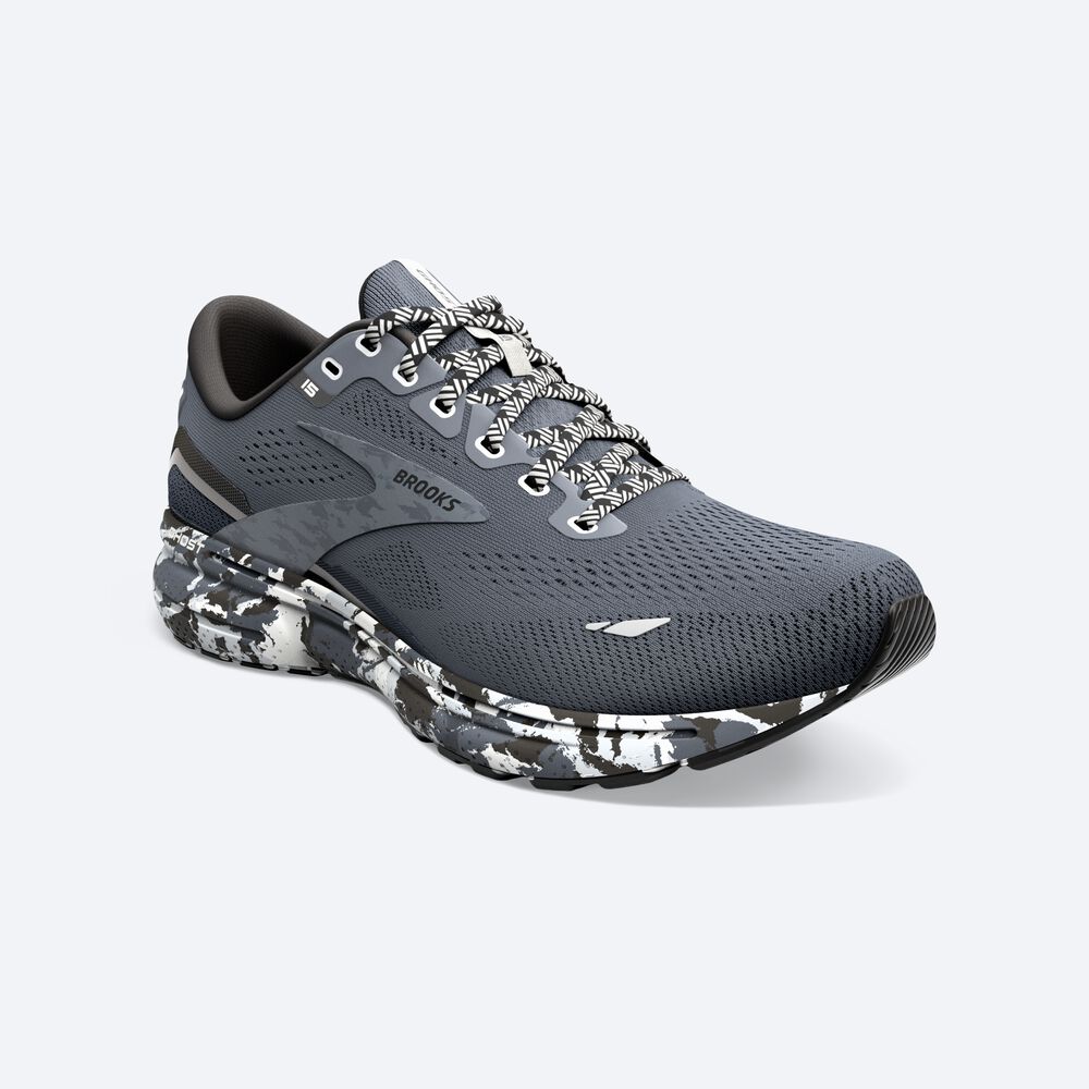 Zapatillas Running Brooks Ghost 15 Hombre Negras | Ecuador-70631