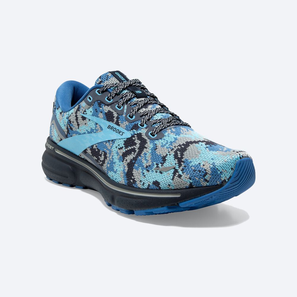 Zapatillas Running Brooks Ghost 15 Hombre Azules | Ecuador-85263