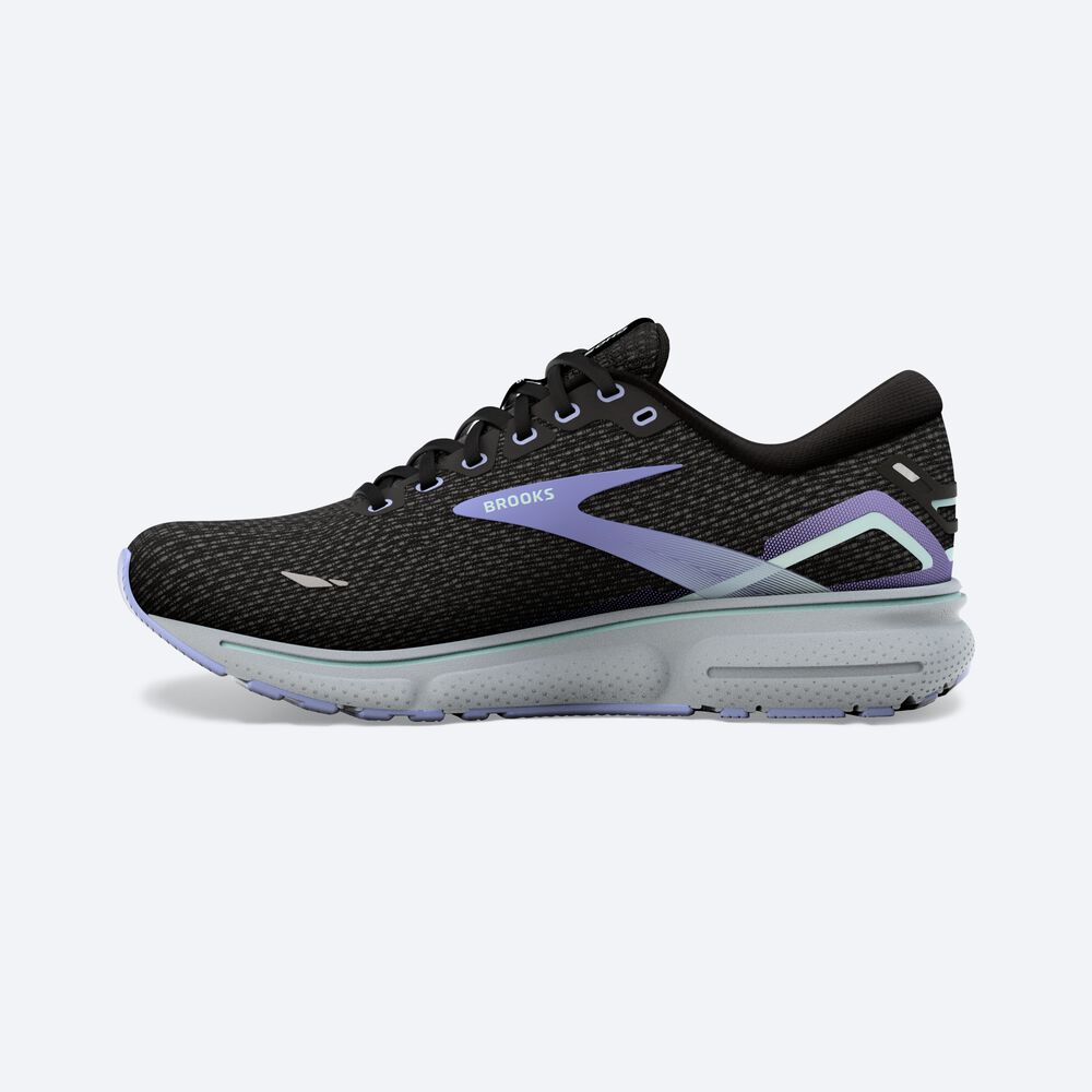 Zapatillas Running Brooks Ghost 15 Mujer Negras | Ecuador-25349