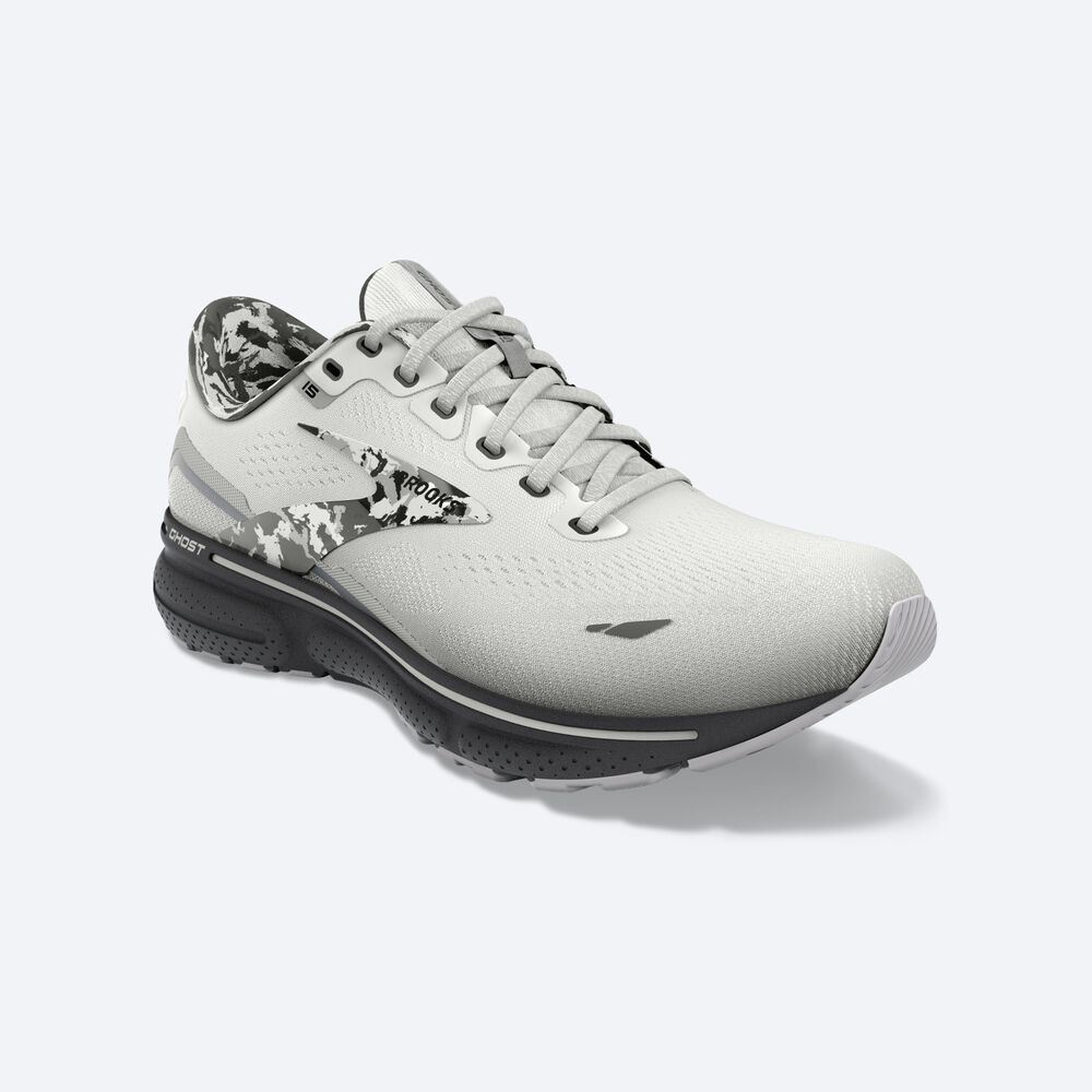 Zapatillas Running Brooks Ghost 15 Mujer Blancas | Ecuador-91673