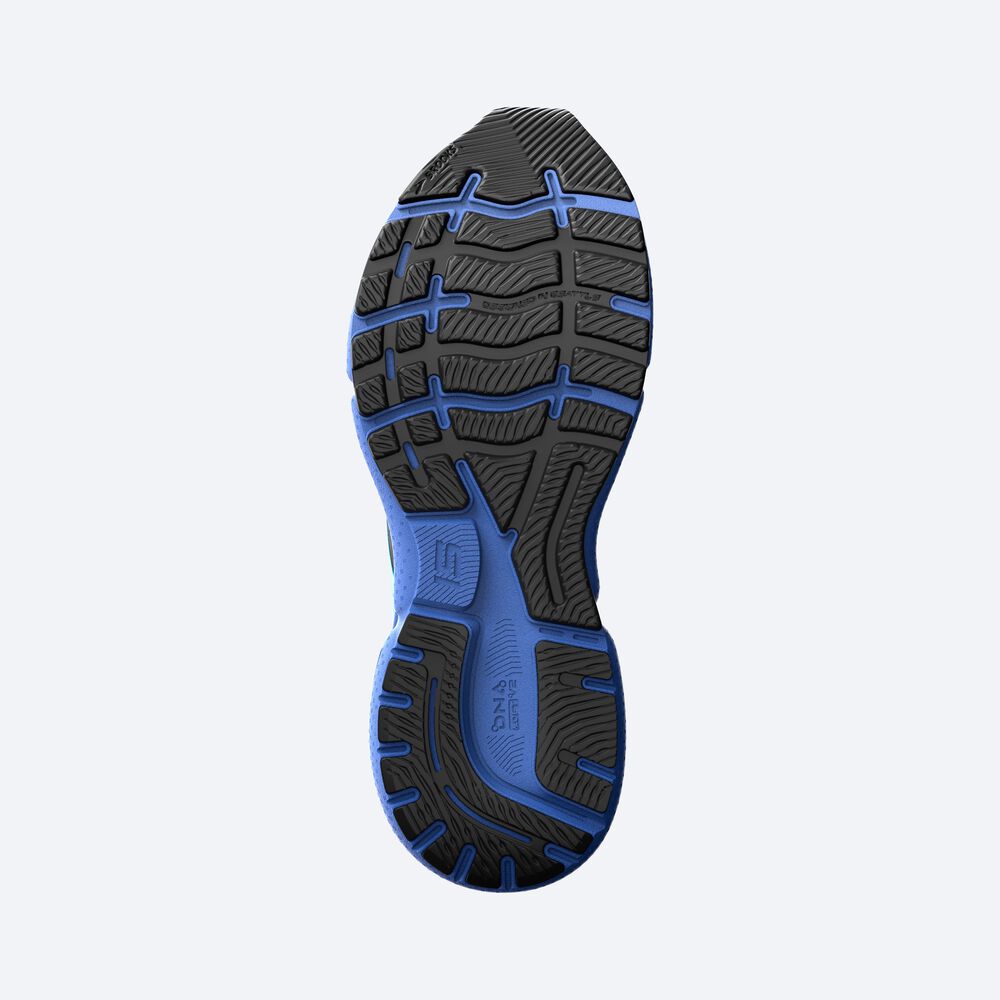 Zapatillas Running Brooks Ghost 15 Mujer Negras/Azules | Ecuador-98635