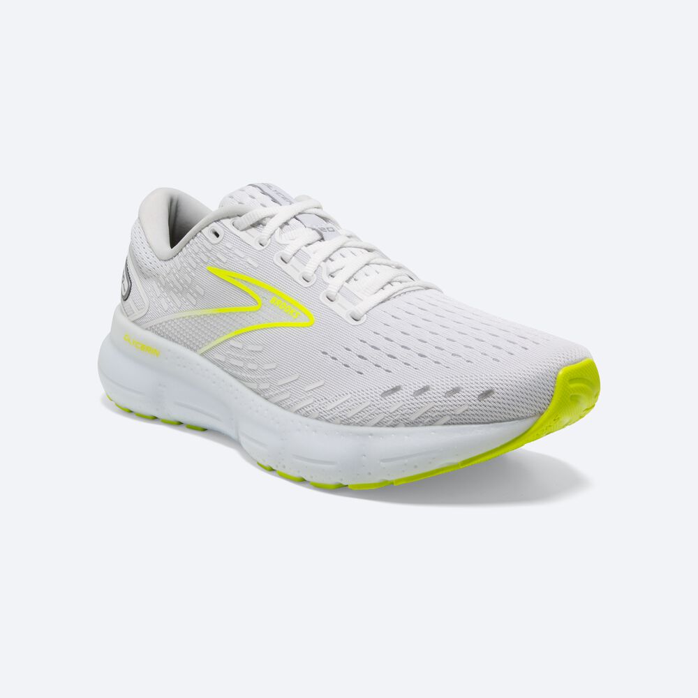 Zapatillas Running Brooks Glycerin 20 Hombre Blancas | Ecuador-18604