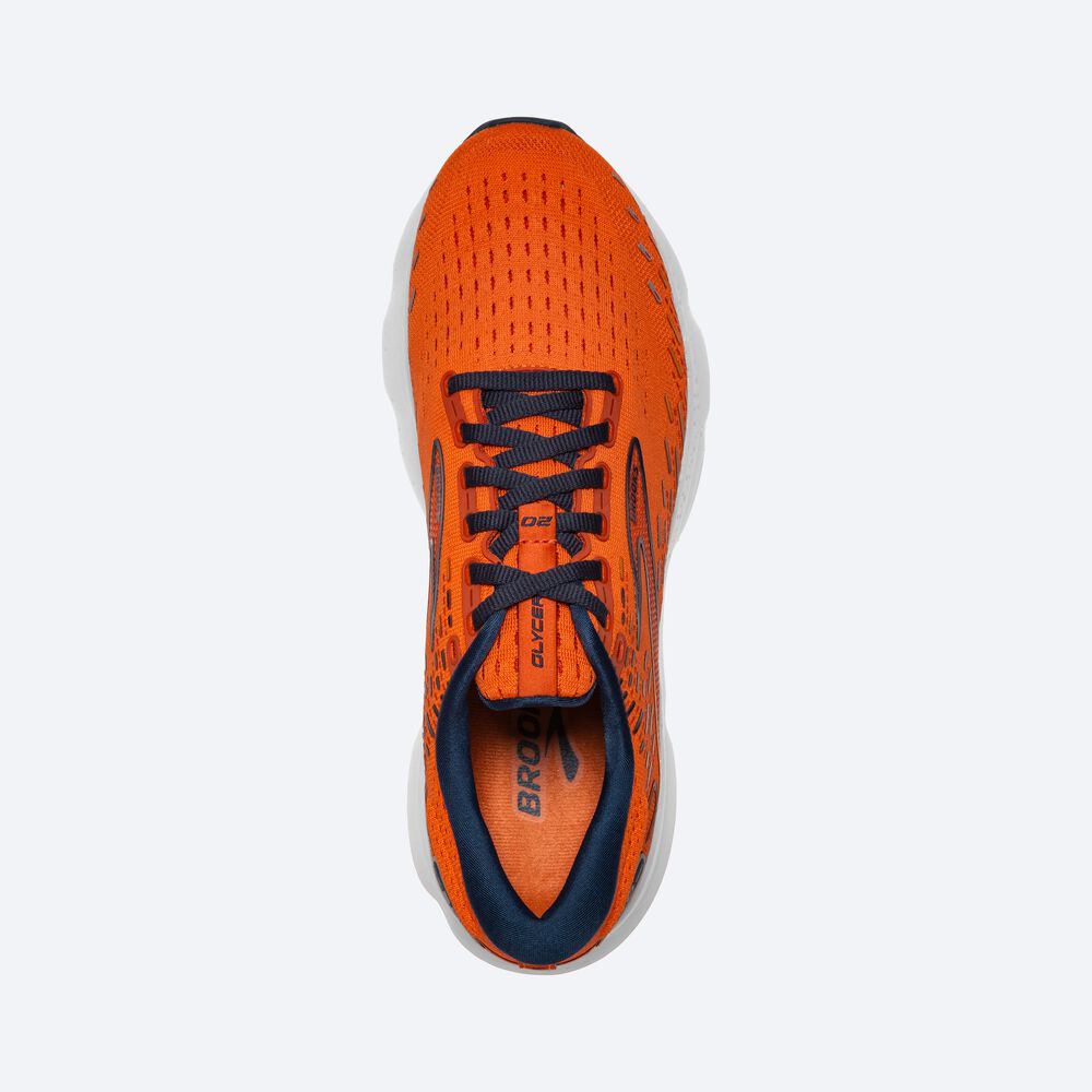 Zapatillas Running Brooks Glycerin 20 Hombre Naranjas/Marrones | Ecuador-21649