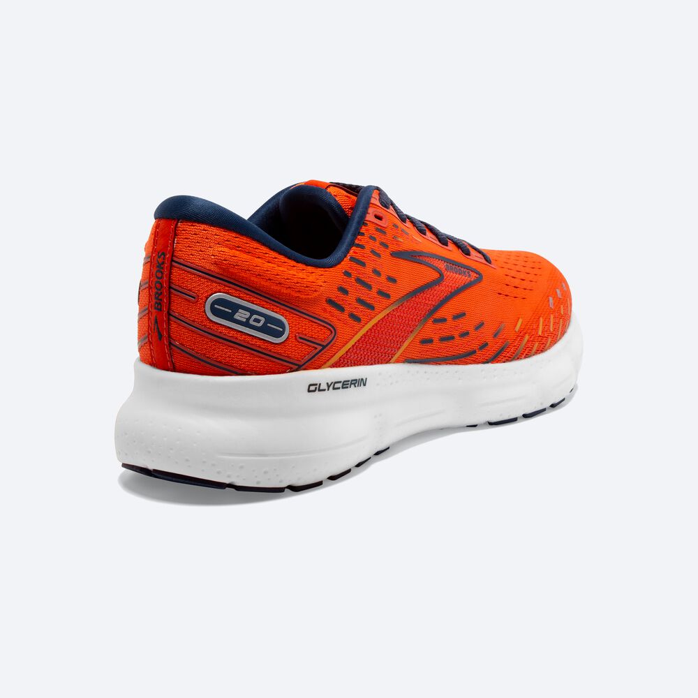 Zapatillas Running Brooks Glycerin 20 Hombre Naranjas/Marrones | Ecuador-21649