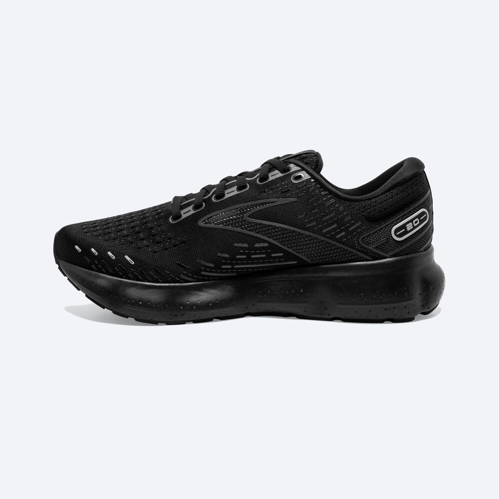 Zapatillas Running Brooks Glycerin 20 Hombre Negras | Ecuador-29314