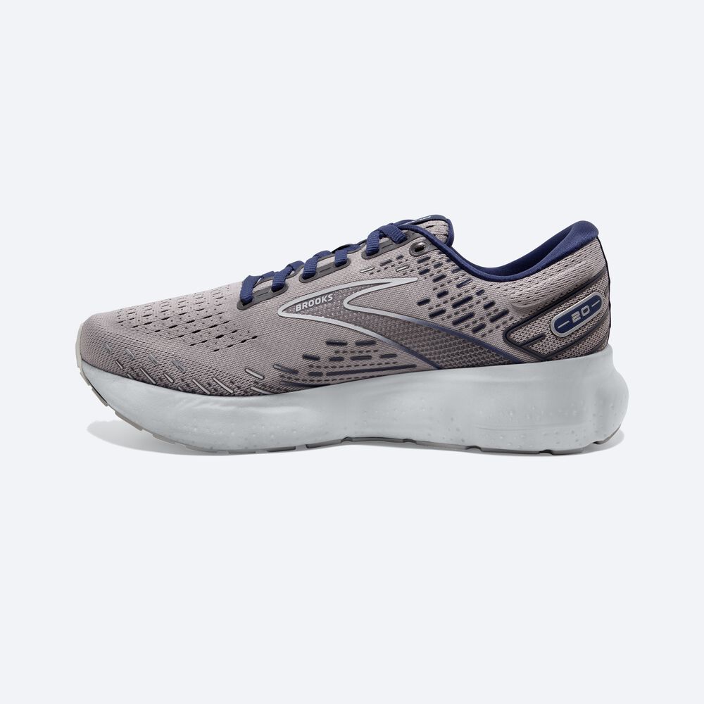 Zapatillas Running Brooks Glycerin 20 Hombre Gris/Azules | Ecuador-81694