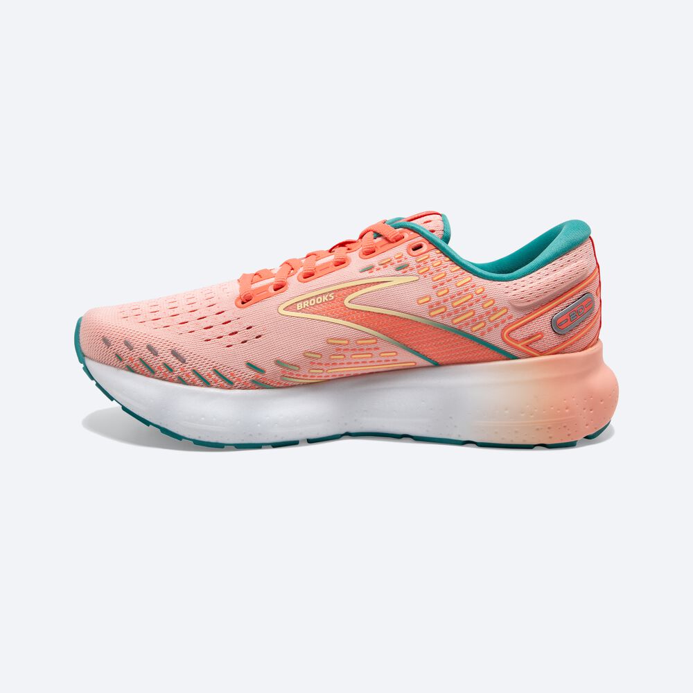 Zapatillas Running Brooks Glycerin 20 Mujer Coral | Ecuador-17280