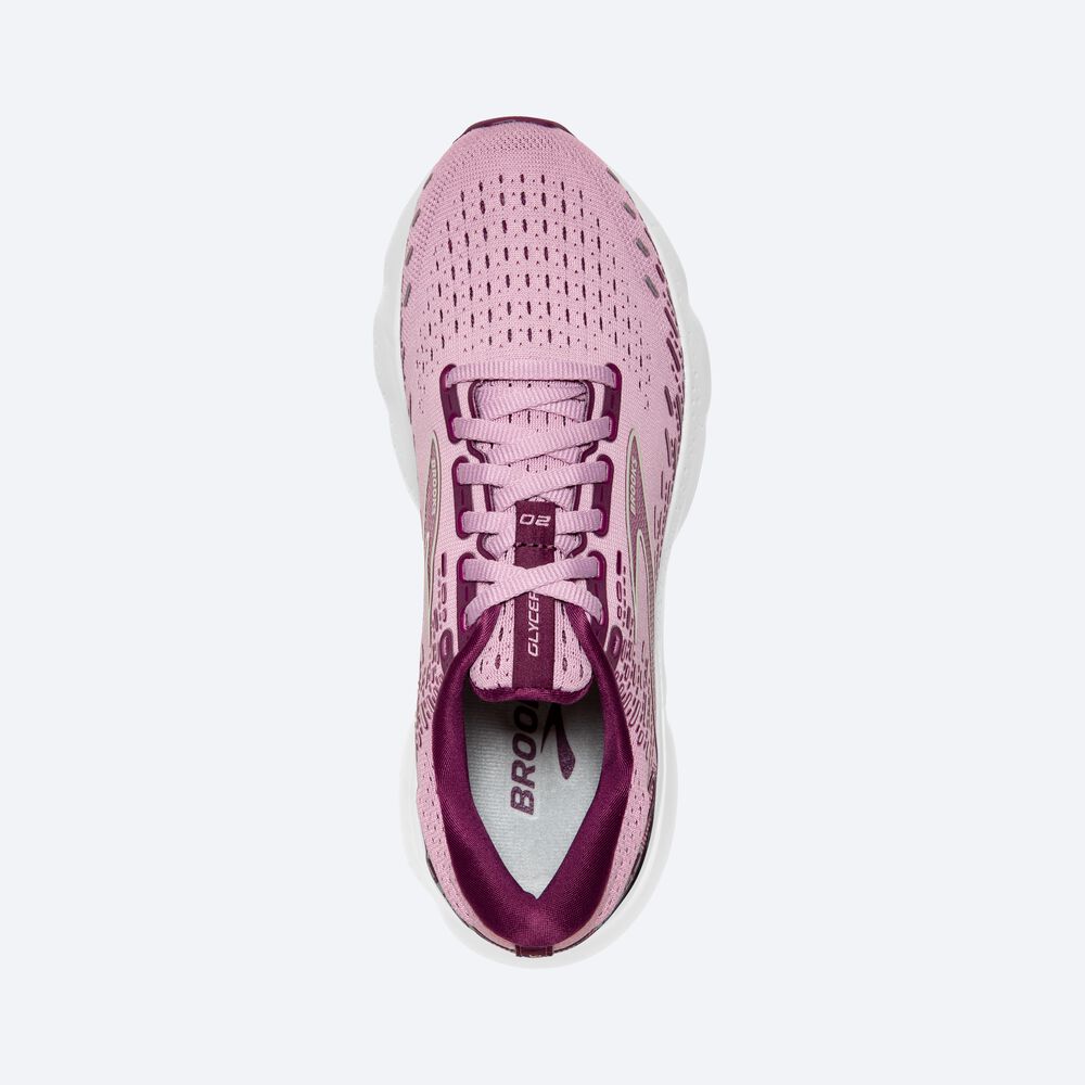 Zapatillas Running Brooks Glycerin 20 Mujer Moradas/Gris | Ecuador-36895