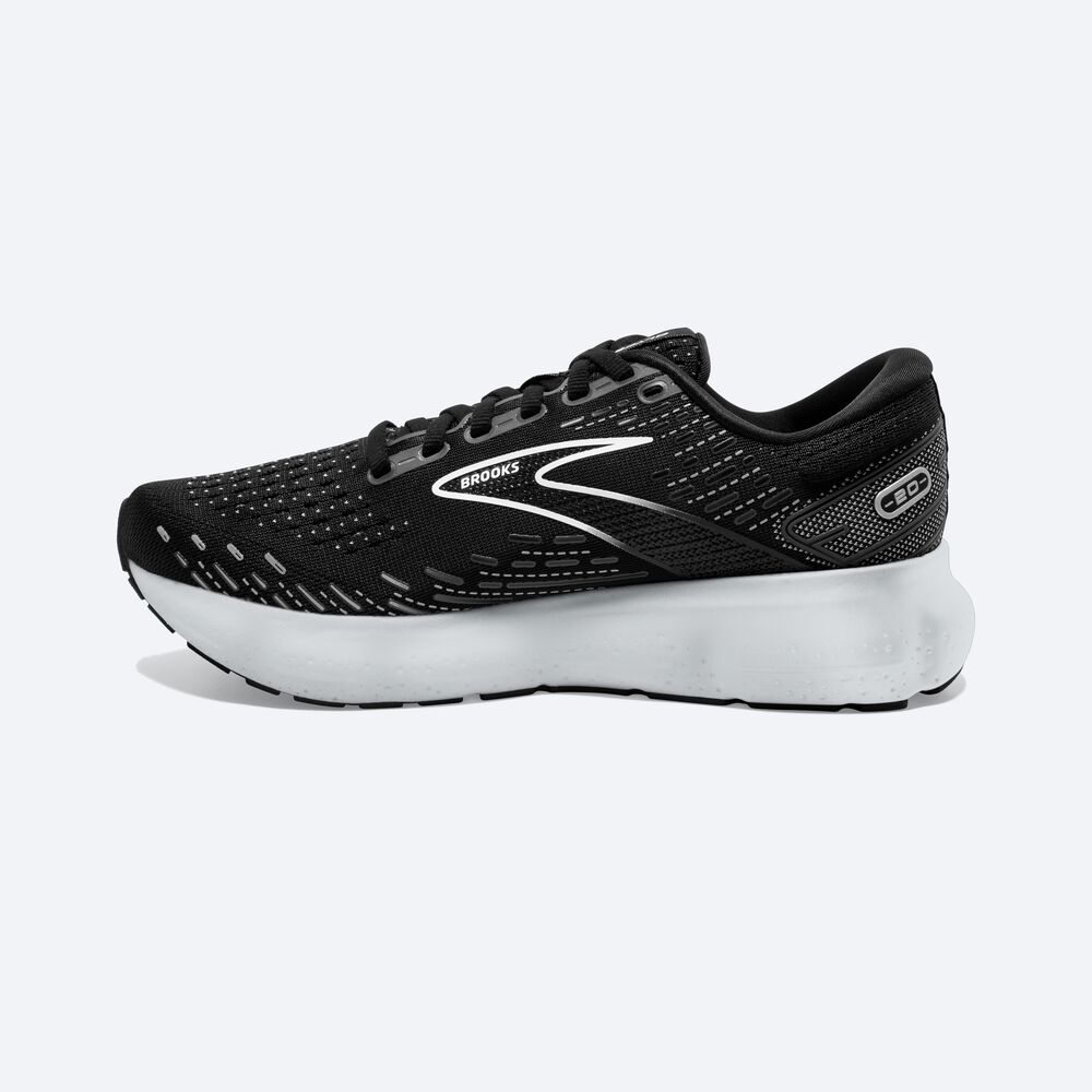 Zapatillas Running Brooks Glycerin 20 Mujer Negras/Blancas | Ecuador-50762