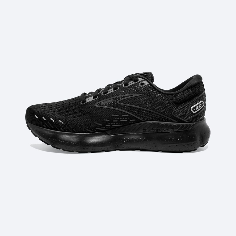 Zapatillas Running Brooks Glycerin GTS 20 Hombre Negras | Ecuador-79302