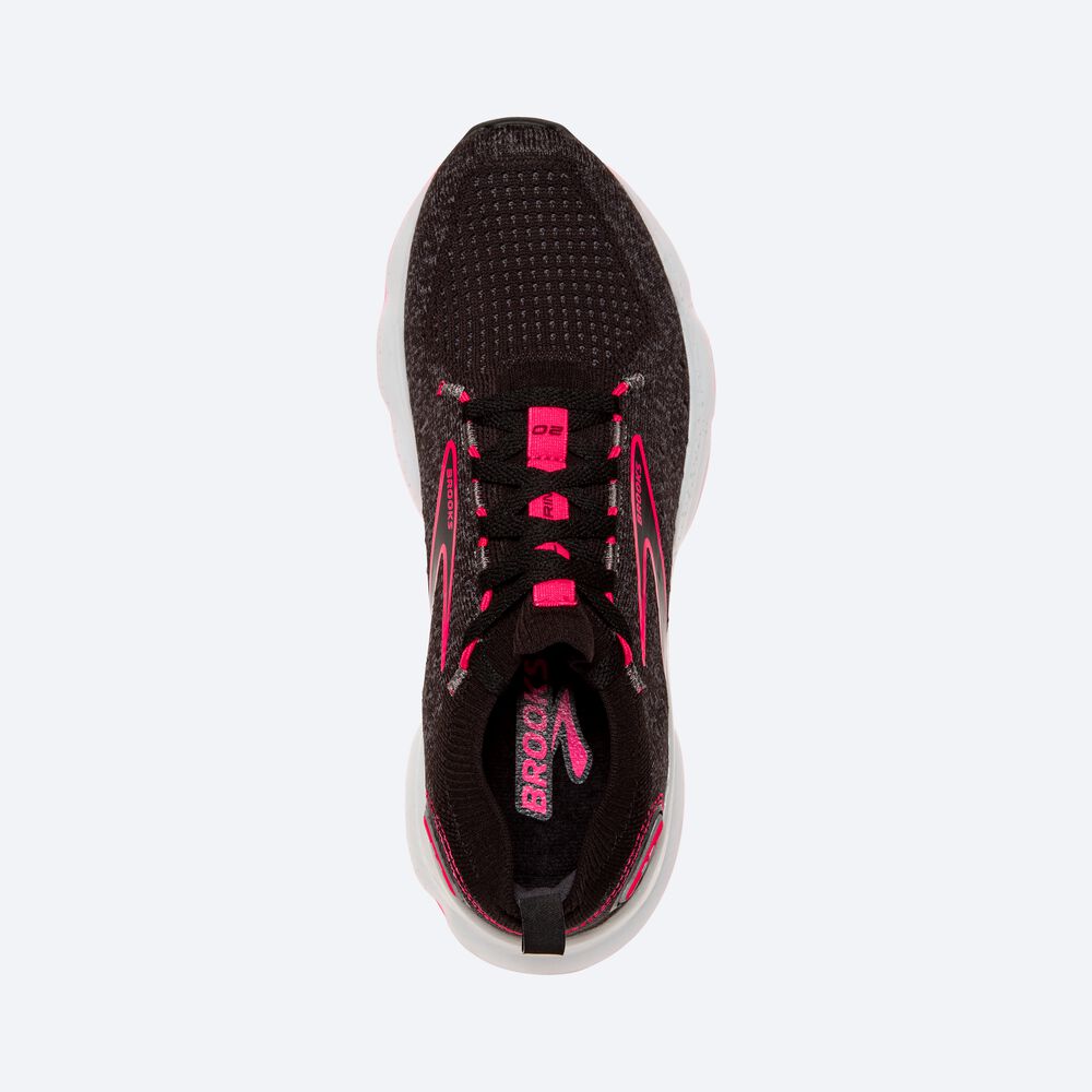 Zapatillas Running Brooks Glycerin StealthFit 20 Mujer Negras/Rosas | Ecuador-19460