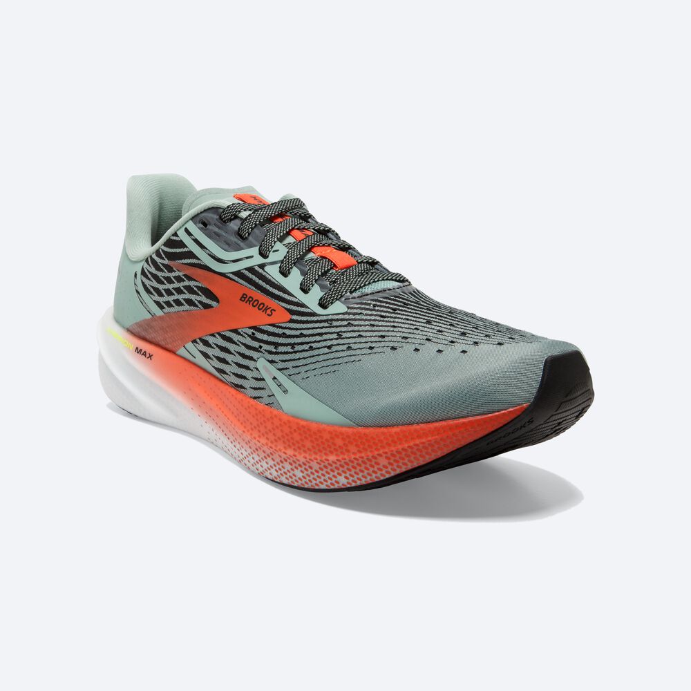 Zapatillas Running Brooks Hyperion Max Hombre Azules/Rosas | Ecuador-03824