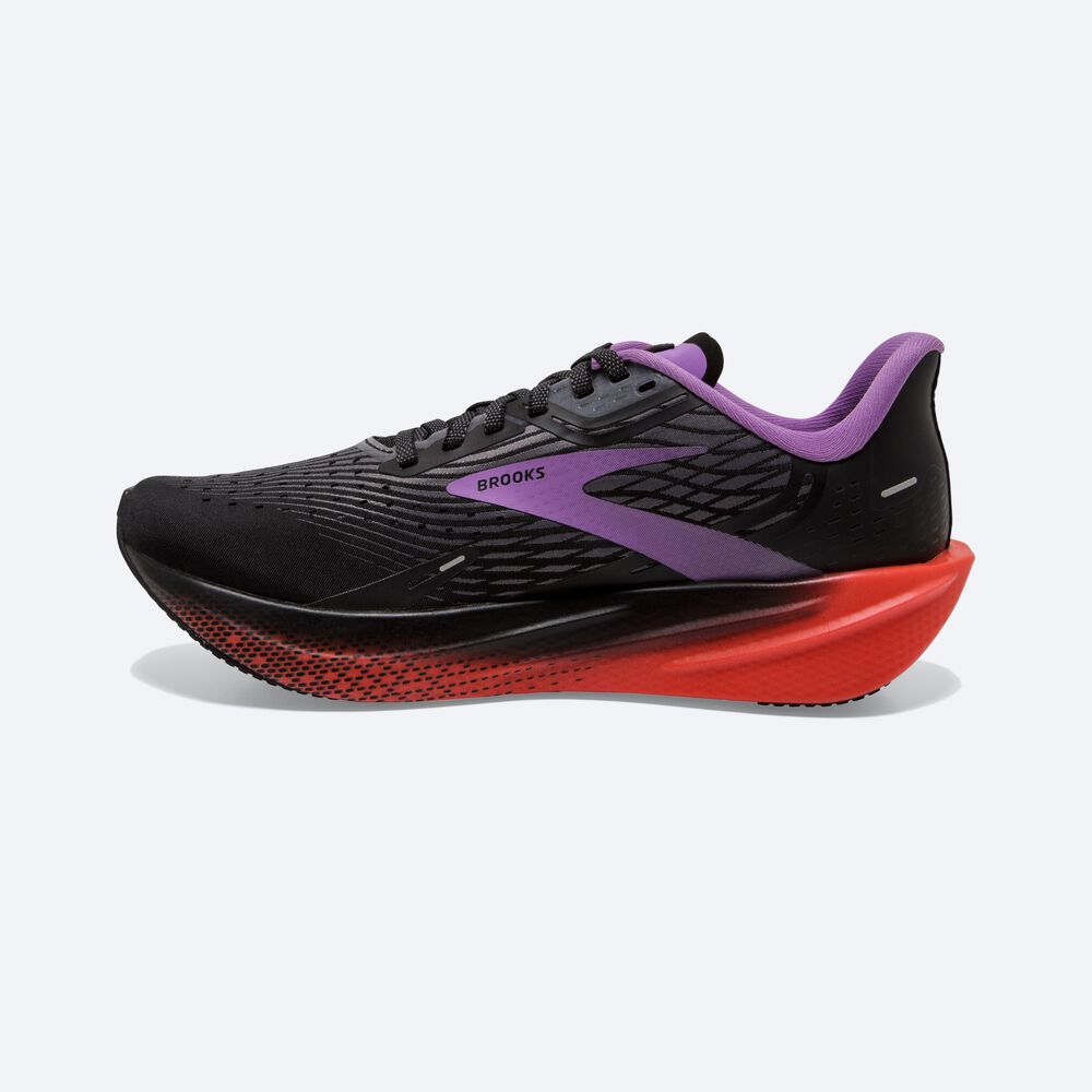 Zapatillas Running Brooks Hyperion Max Mujer Negras/Flores | Ecuador-23197