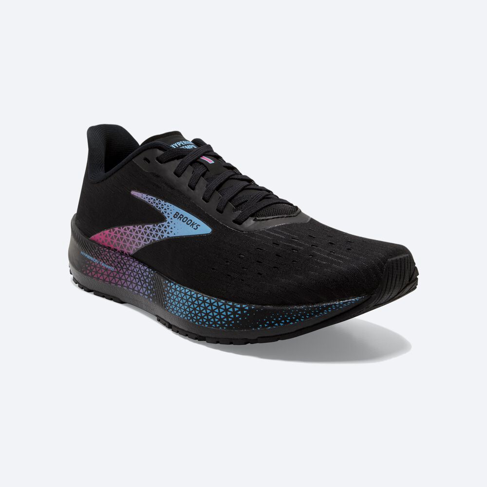 Zapatillas Running Brooks Hyperion Tempo Mujer Negras/Azules/Fucsia | Ecuador-08629