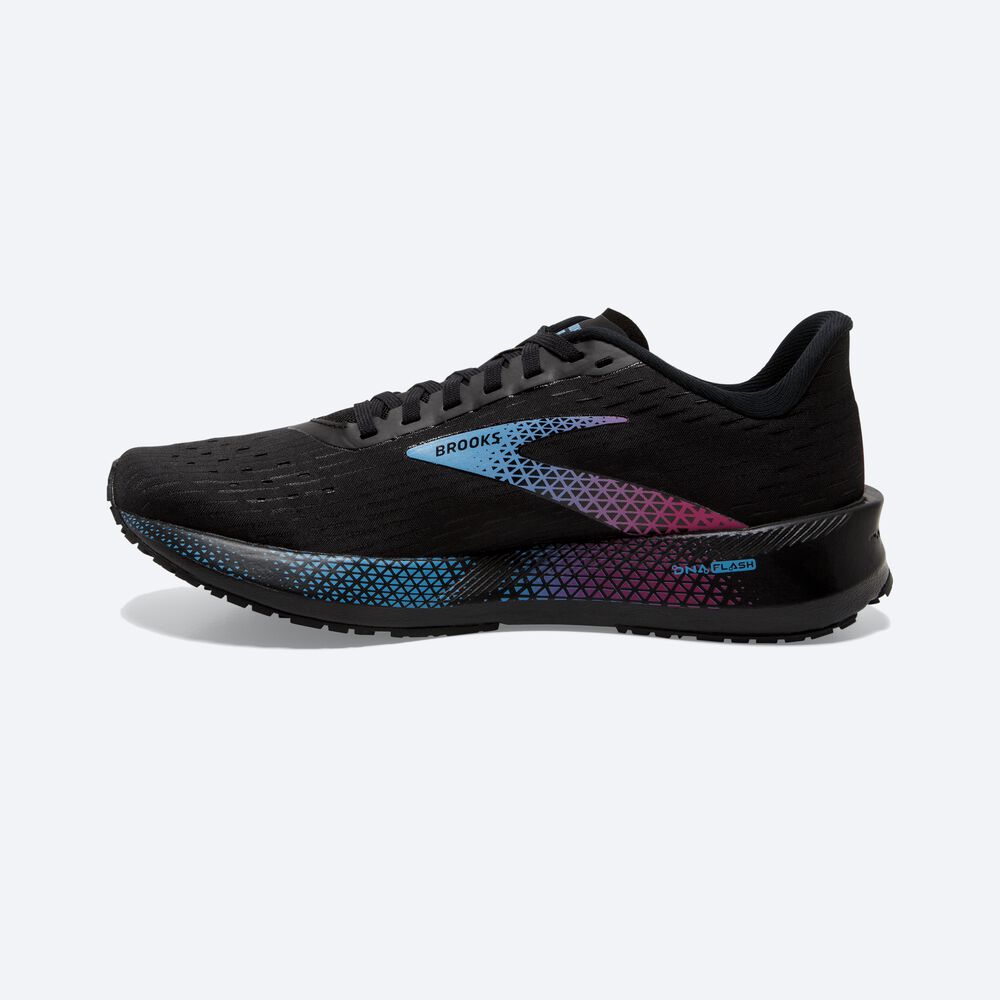 Zapatillas Running Brooks Hyperion Tempo Mujer Negras/Azules/Fucsia | Ecuador-08629