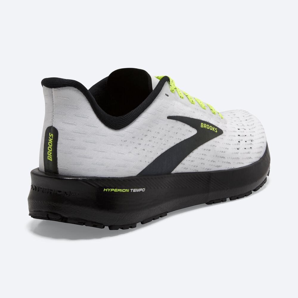 Zapatillas Running Brooks Hyperion Tempo Hombre Blancas/Negras | Ecuador-12396