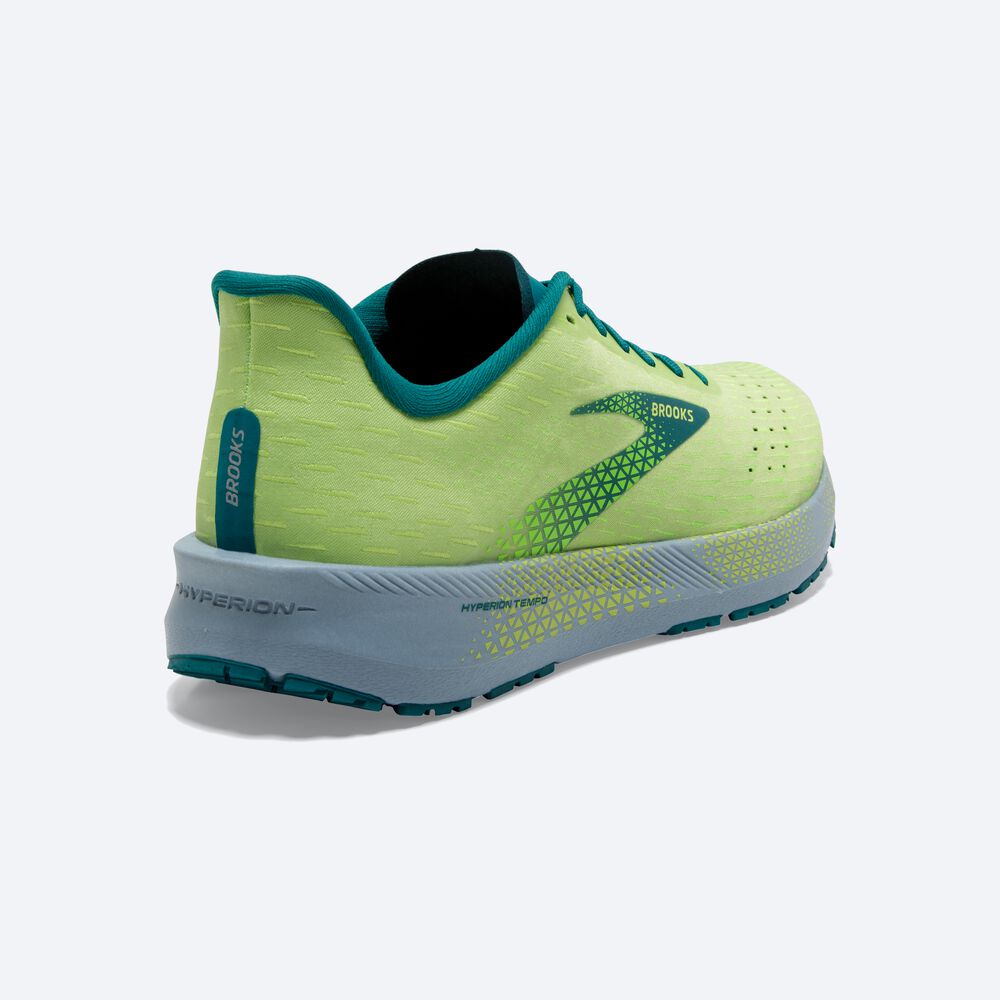 Zapatillas Running Brooks Hyperion Tempo Hombre Verde/Azules | Ecuador-83610