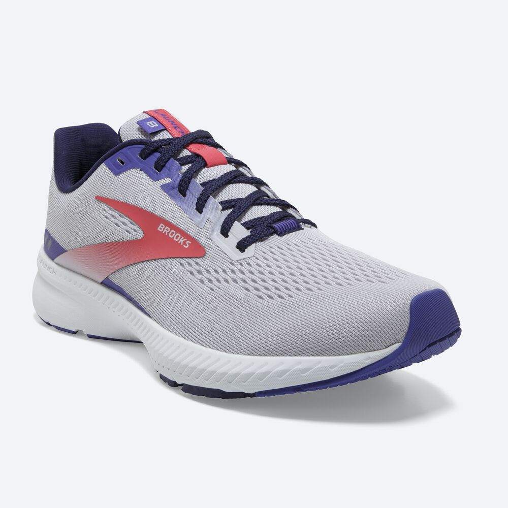 Zapatillas Running Brooks Launch 8 Mujer Lavanda/Coral | Ecuador-93201