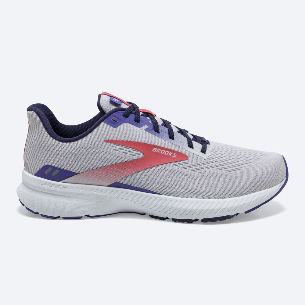 Zapatillas Running Brooks Launch 8 Mujer Lavanda/Coral | Ecuador-93201