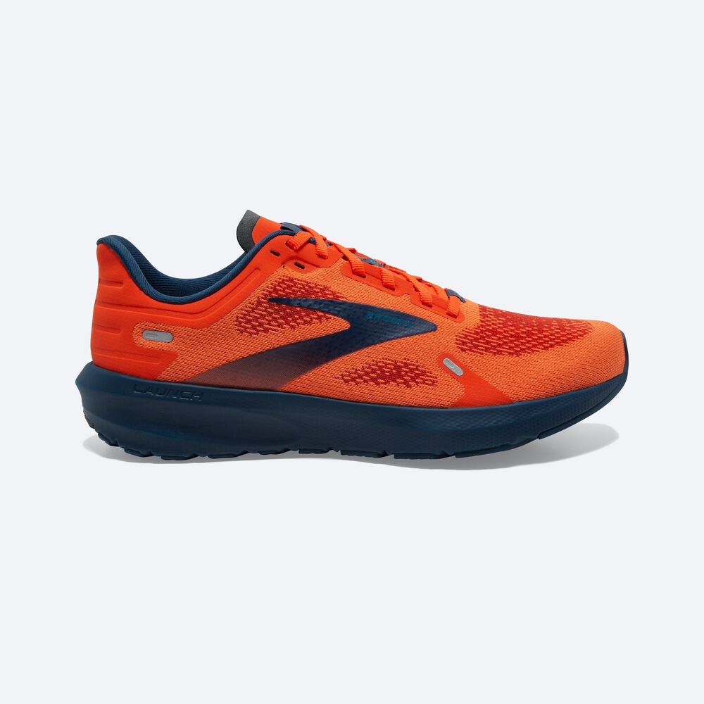 Zapatillas Running Brooks Launch 9 Hombre Marrones/Turquesa | Ecuador-61823