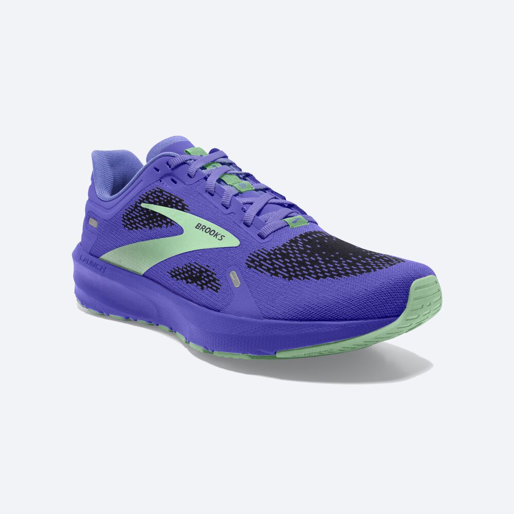 Zapatillas Running Brooks Launch 9 Mujer Azules/Verde | Ecuador-03276