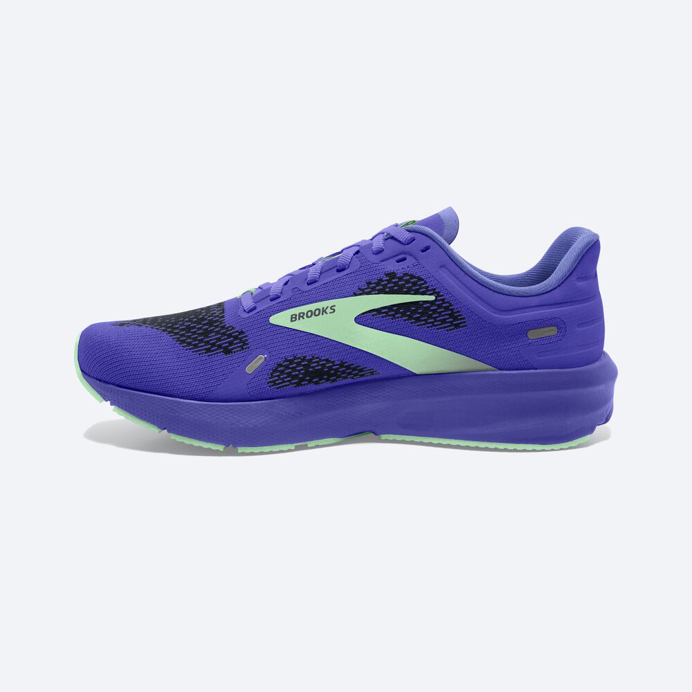 Zapatillas Running Brooks Launch 9 Mujer Azules/Verde | Ecuador-03276