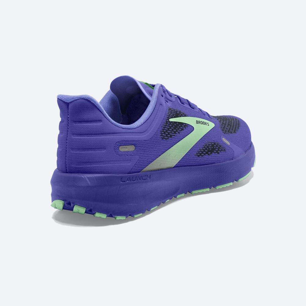 Zapatillas Running Brooks Launch 9 Mujer Azules/Verde | Ecuador-03276