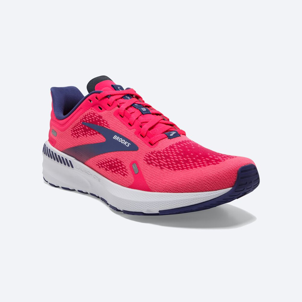 Zapatillas Running Brooks Launch GTS 9 Mujer Rosas/Fucsia | Ecuador-30512