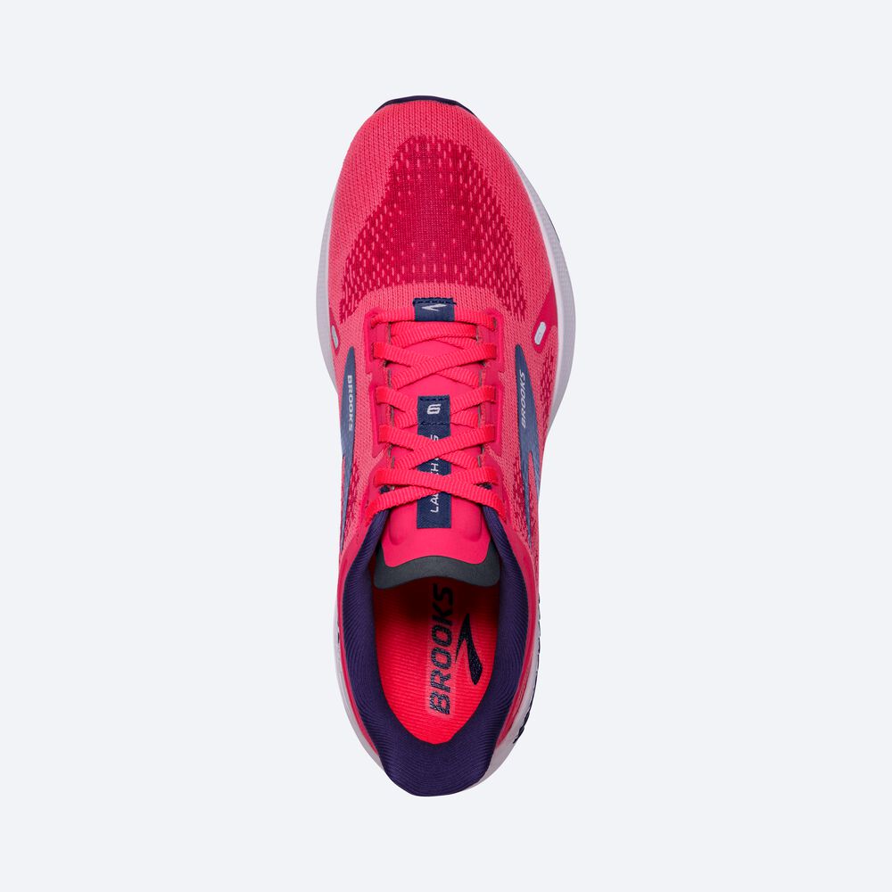 Zapatillas Running Brooks Launch GTS 9 Mujer Rosas/Fucsia | Ecuador-30512