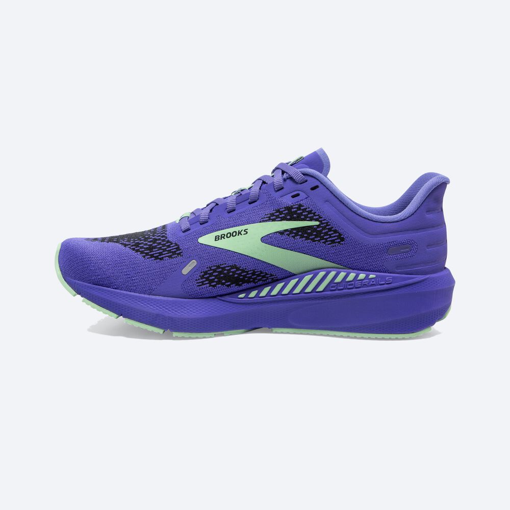 Zapatillas Running Brooks Launch GTS 9 Mujer Azules/Verde | Ecuador-80324