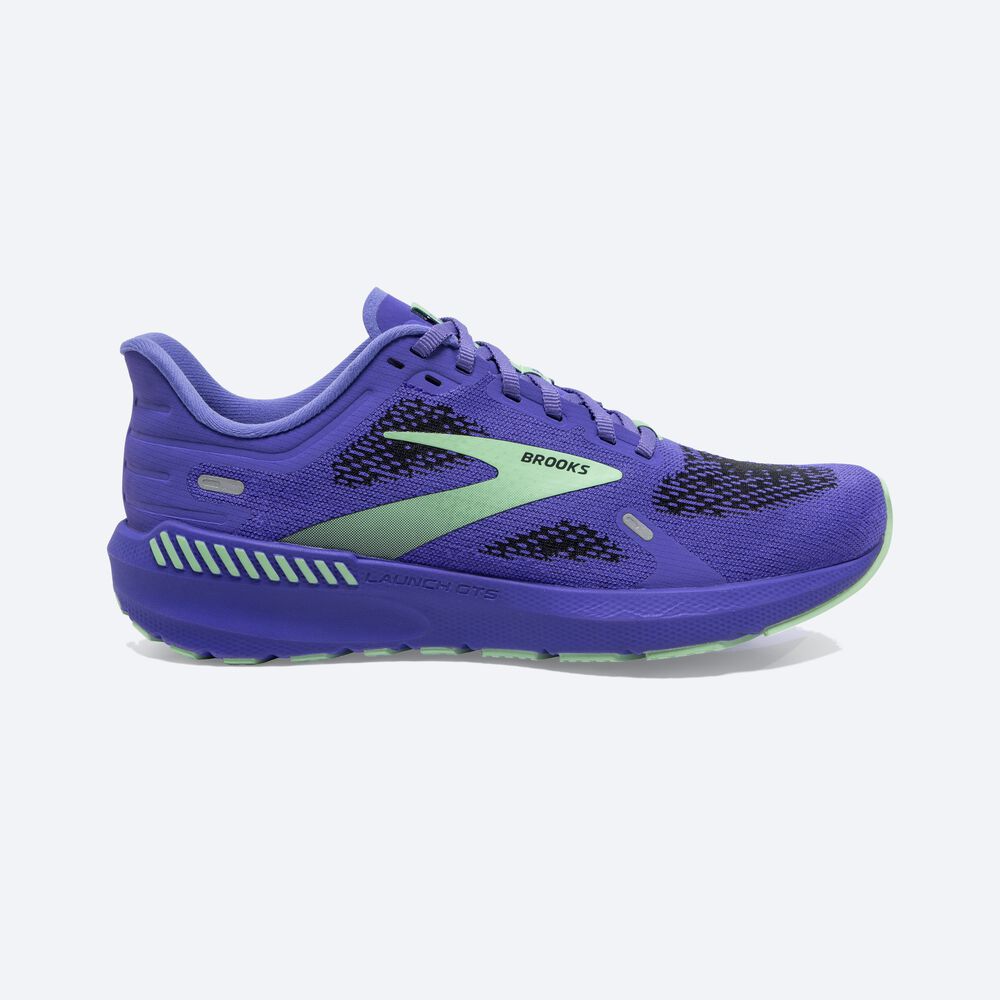 Zapatillas Running Brooks Launch GTS 9 Mujer Azules/Verde | Ecuador-80324