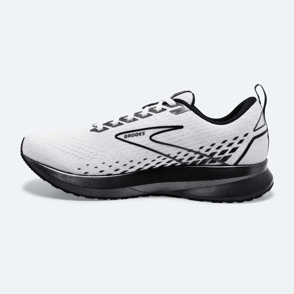 Zapatillas Running Brooks Levitate 5 Mujer Blancas/Negras | Ecuador-92538