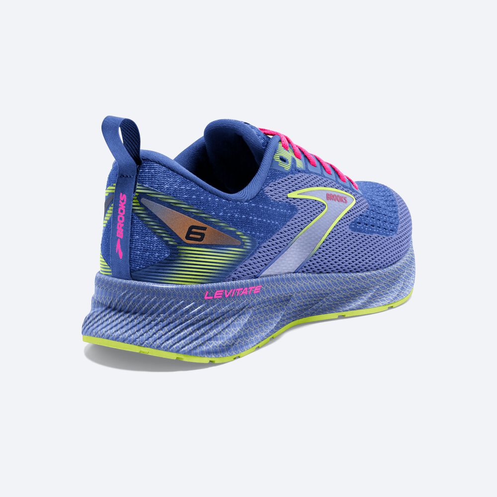 Zapatillas Running Brooks Levitate 6 Mujer Moradas/Rosas | Ecuador-20645