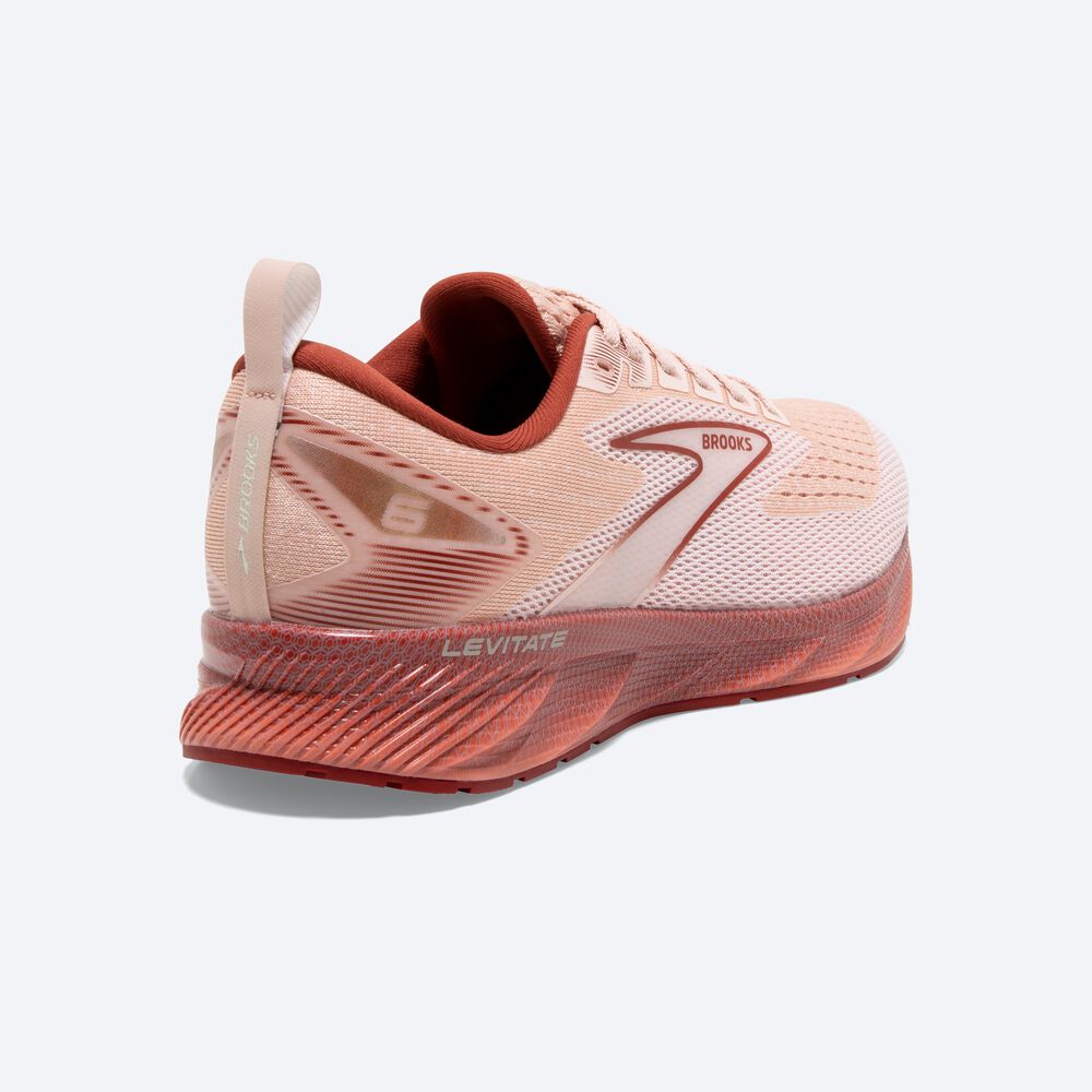 Zapatillas Running Brooks Levitate 6 Mujer Rosas | Ecuador-37582